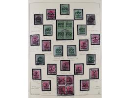 1872/1923, ungebrauchte, postfrische und gestempelte sehr reichhaltige Sammlung, vieles doppelt oder vielfach vorhanden, dabe