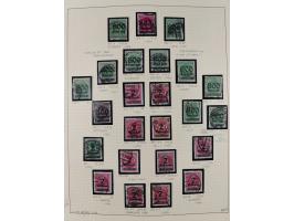 1872/1923, ungebrauchte, postfrische und gestempelte sehr reichhaltige Sammlung, vieles doppelt oder vielfach vorhanden, dabe
