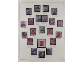 1872/1923, ungebrauchte, postfrische und gestempelte sehr reichhaltige Sammlung, vieles doppelt oder vielfach vorhanden, dabe
