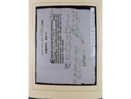 1856/1995, sehr umfangreiche Sammlung in 24 Bänden, dabei kleiner Teil Vor- und Mitläufer mit Belegen, Mi. 1-3 überkomplett u