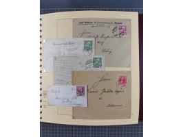 1856/1995, sehr umfangreiche Sammlung in 24 Bänden, dabei kleiner Teil Vor- und Mitläufer mit Belegen, Mi. 1-3 überkomplett u