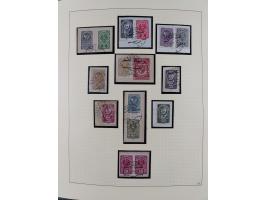 1856/1995, sehr umfangreiche Sammlung in 24 Bänden, dabei kleiner Teil Vor- und Mitläufer mit Belegen, Mi. 1-3 überkomplett u