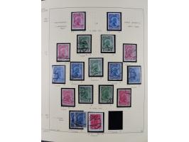 1856/1995, sehr umfangreiche Sammlung in 24 Bänden, dabei kleiner Teil Vor- und Mitläufer mit Belegen, Mi. 1-3 überkomplett u