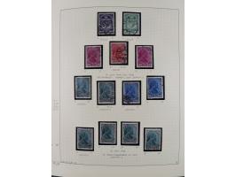 1856/1995, sehr umfangreiche Sammlung in 24 Bänden, dabei kleiner Teil Vor- und Mitläufer mit Belegen, Mi. 1-3 überkomplett u