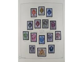 1856/1995, sehr umfangreiche Sammlung in 24 Bänden, dabei kleiner Teil Vor- und Mitläufer mit Belegen, Mi. 1-3 überkomplett u