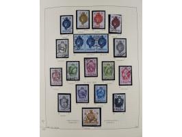 1856/1995, sehr umfangreiche Sammlung in 24 Bänden, dabei kleiner Teil Vor- und Mitläufer mit Belegen, Mi. 1-3 überkomplett u