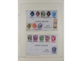 1856/1995, sehr umfangreiche Sammlung in 24 Bänden, dabei kleiner Teil Vor- und Mitläufer mit Belegen, Mi. 1-3 überkomplett u