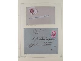 1856/1995, sehr umfangreiche Sammlung in 24 Bänden, dabei kleiner Teil Vor- und Mitläufer mit Belegen, Mi. 1-3 überkomplett u