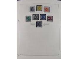 1856/1995, sehr umfangreiche Sammlung in 24 Bänden, dabei kleiner Teil Vor- und Mitläufer mit Belegen, Mi. 1-3 überkomplett u