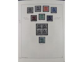 1856/1995, sehr umfangreiche Sammlung in 24 Bänden, dabei kleiner Teil Vor- und Mitläufer mit Belegen, Mi. 1-3 überkomplett u