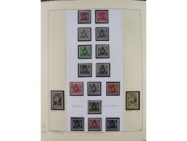 1856/1995, sehr umfangreiche Sammlung in 24 Bänden, dabei kleiner Teil Vor- und Mitläufer mit Belegen, Mi. 1-3 überkomplett u