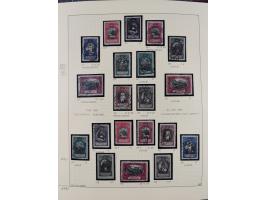 1856/1995, sehr umfangreiche Sammlung in 24 Bänden, dabei kleiner Teil Vor- und Mitläufer mit Belegen, Mi. 1-3 überkomplett u