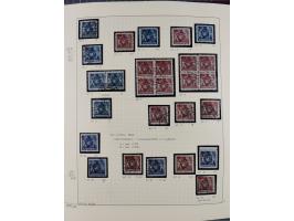 1856/1995, sehr umfangreiche Sammlung in 24 Bänden, dabei kleiner Teil Vor- und Mitläufer mit Belegen, Mi. 1-3 überkomplett u