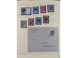 1856/1995, sehr umfangreiche Sammlung in 24 Bänden, dabei kleiner Teil Vor- und Mitläufer mit Belegen, Mi. 1-3 überkomplett u