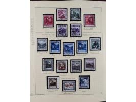 1856/1995, sehr umfangreiche Sammlung in 24 Bänden, dabei kleiner Teil Vor- und Mitläufer mit Belegen, Mi. 1-3 überkomplett u