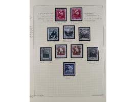 1856/1995, sehr umfangreiche Sammlung in 24 Bänden, dabei kleiner Teil Vor- und Mitläufer mit Belegen, Mi. 1-3 überkomplett u