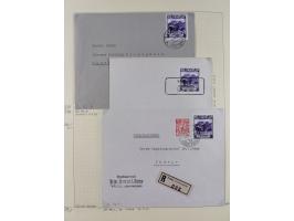 1856/1995, sehr umfangreiche Sammlung in 24 Bänden, dabei kleiner Teil Vor- und Mitläufer mit Belegen, Mi. 1-3 überkomplett u