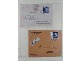 1856/1995, sehr umfangreiche Sammlung in 24 Bänden, dabei kleiner Teil Vor- und Mitläufer mit Belegen, Mi. 1-3 überkomplett u