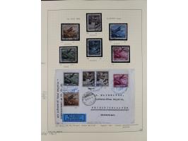 1856/1995, sehr umfangreiche Sammlung in 24 Bänden, dabei kleiner Teil Vor- und Mitläufer mit Belegen, Mi. 1-3 überkomplett u