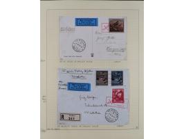 1856/1995, sehr umfangreiche Sammlung in 24 Bänden, dabei kleiner Teil Vor- und Mitläufer mit Belegen, Mi. 1-3 überkomplett u