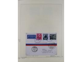 1856/1995, sehr umfangreiche Sammlung in 24 Bänden, dabei kleiner Teil Vor- und Mitläufer mit Belegen, Mi. 1-3 überkomplett u