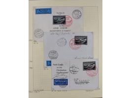 1856/1995, sehr umfangreiche Sammlung in 24 Bänden, dabei kleiner Teil Vor- und Mitläufer mit Belegen, Mi. 1-3 überkomplett u