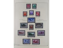 1856/1995, sehr umfangreiche Sammlung in 24 Bänden, dabei kleiner Teil Vor- und Mitläufer mit Belegen, Mi. 1-3 überkomplett u