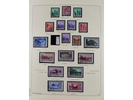 1856/1995, sehr umfangreiche Sammlung in 24 Bänden, dabei kleiner Teil Vor- und Mitläufer mit Belegen, Mi. 1-3 überkomplett u