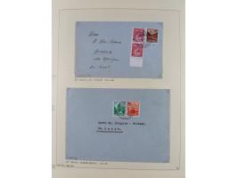 1856/1995, sehr umfangreiche Sammlung in 24 Bänden, dabei kleiner Teil Vor- und Mitläufer mit Belegen, Mi. 1-3 überkomplett u