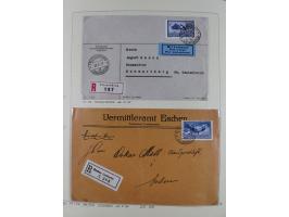 1856/1995, sehr umfangreiche Sammlung in 24 Bänden, dabei kleiner Teil Vor- und Mitläufer mit Belegen, Mi. 1-3 überkomplett u