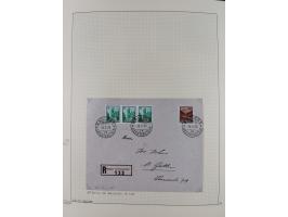 1856/1995, sehr umfangreiche Sammlung in 24 Bänden, dabei kleiner Teil Vor- und Mitläufer mit Belegen, Mi. 1-3 überkomplett u