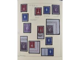 1856/1995, sehr umfangreiche Sammlung in 24 Bänden, dabei kleiner Teil Vor- und Mitläufer mit Belegen, Mi. 1-3 überkomplett u