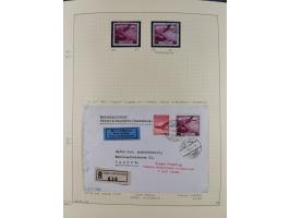 1856/1995, sehr umfangreiche Sammlung in 24 Bänden, dabei kleiner Teil Vor- und Mitläufer mit Belegen, Mi. 1-3 überkomplett u