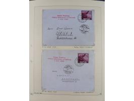 1856/1995, sehr umfangreiche Sammlung in 24 Bänden, dabei kleiner Teil Vor- und Mitläufer mit Belegen, Mi. 1-3 überkomplett u