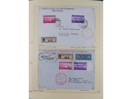 1856/1995, sehr umfangreiche Sammlung in 24 Bänden, dabei kleiner Teil Vor- und Mitläufer mit Belegen, Mi. 1-3 überkomplett u