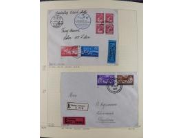 1856/1995, sehr umfangreiche Sammlung in 24 Bänden, dabei kleiner Teil Vor- und Mitläufer mit Belegen, Mi. 1-3 überkomplett u