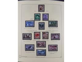 1856/1995, sehr umfangreiche Sammlung in 24 Bänden, dabei kleiner Teil Vor- und Mitläufer mit Belegen, Mi. 1-3 überkomplett u