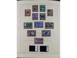 1856/1995, sehr umfangreiche Sammlung in 24 Bänden, dabei kleiner Teil Vor- und Mitläufer mit Belegen, Mi. 1-3 überkomplett u