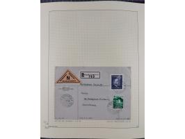 1856/1995, sehr umfangreiche Sammlung in 24 Bänden, dabei kleiner Teil Vor- und Mitläufer mit Belegen, Mi. 1-3 überkomplett u