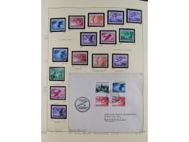 1856/1995, sehr umfangreiche Sammlung in 24 Bänden, dabei kleiner Teil Vor- und Mitläufer mit Belegen, Mi. 1-3 überkomplett u