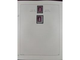 1856/1995, sehr umfangreiche Sammlung in 24 Bänden, dabei kleiner Teil Vor- und Mitläufer mit Belegen, Mi. 1-3 überkomplett u