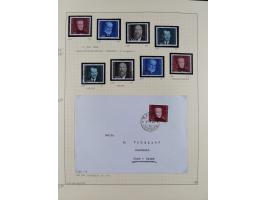 1856/1995, sehr umfangreiche Sammlung in 24 Bänden, dabei kleiner Teil Vor- und Mitläufer mit Belegen, Mi. 1-3 überkomplett u