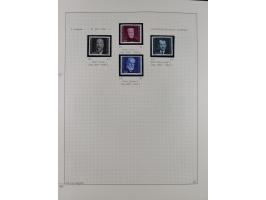 1856/1995, sehr umfangreiche Sammlung in 24 Bänden, dabei kleiner Teil Vor- und Mitläufer mit Belegen, Mi. 1-3 überkomplett u