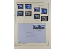 1856/1995, sehr umfangreiche Sammlung in 24 Bänden, dabei kleiner Teil Vor- und Mitläufer mit Belegen, Mi. 1-3 überkomplett u