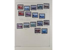 1856/1995, sehr umfangreiche Sammlung in 24 Bänden, dabei kleiner Teil Vor- und Mitläufer mit Belegen, Mi. 1-3 überkomplett u