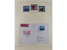 1856/1995, sehr umfangreiche Sammlung in 24 Bänden, dabei kleiner Teil Vor- und Mitläufer mit Belegen, Mi. 1-3 überkomplett u