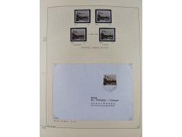 1856/1995, sehr umfangreiche Sammlung in 24 Bänden, dabei kleiner Teil Vor- und Mitläufer mit Belegen, Mi. 1-3 überkomplett u