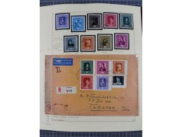 1856/1995, sehr umfangreiche Sammlung in 24 Bänden, dabei kleiner Teil Vor- und Mitläufer mit Belegen, Mi. 1-3 überkomplett u