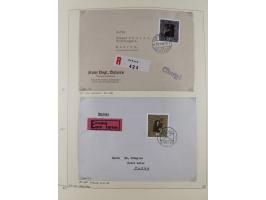 1856/1995, sehr umfangreiche Sammlung in 24 Bänden, dabei kleiner Teil Vor- und Mitläufer mit Belegen, Mi. 1-3 überkomplett u