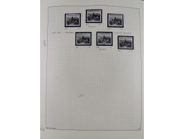 1856/1995, sehr umfangreiche Sammlung in 24 Bänden, dabei kleiner Teil Vor- und Mitläufer mit Belegen, Mi. 1-3 überkomplett u